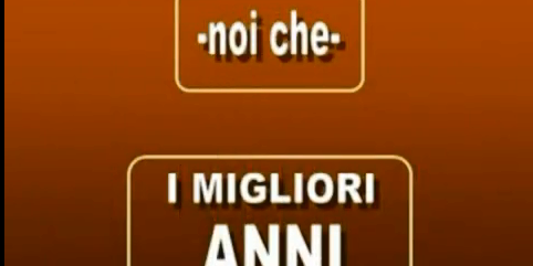 i migliori anni