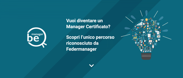 Infografica percorso competenze manageriali certificate Federmanager