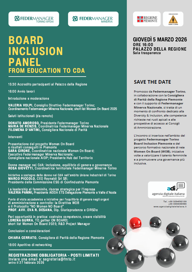 Board Inclusion Panel | 5 Marzo 2026